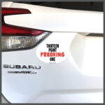 Thirteen Point Freaking One Runner Decal or Car Magnet