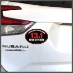 I Rocked And Ran RnR Rock and Roll 13.1 Half Marathon Decal or Car Magnet