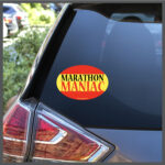 Marathon Marathon Maniac Marathon Runner Decal