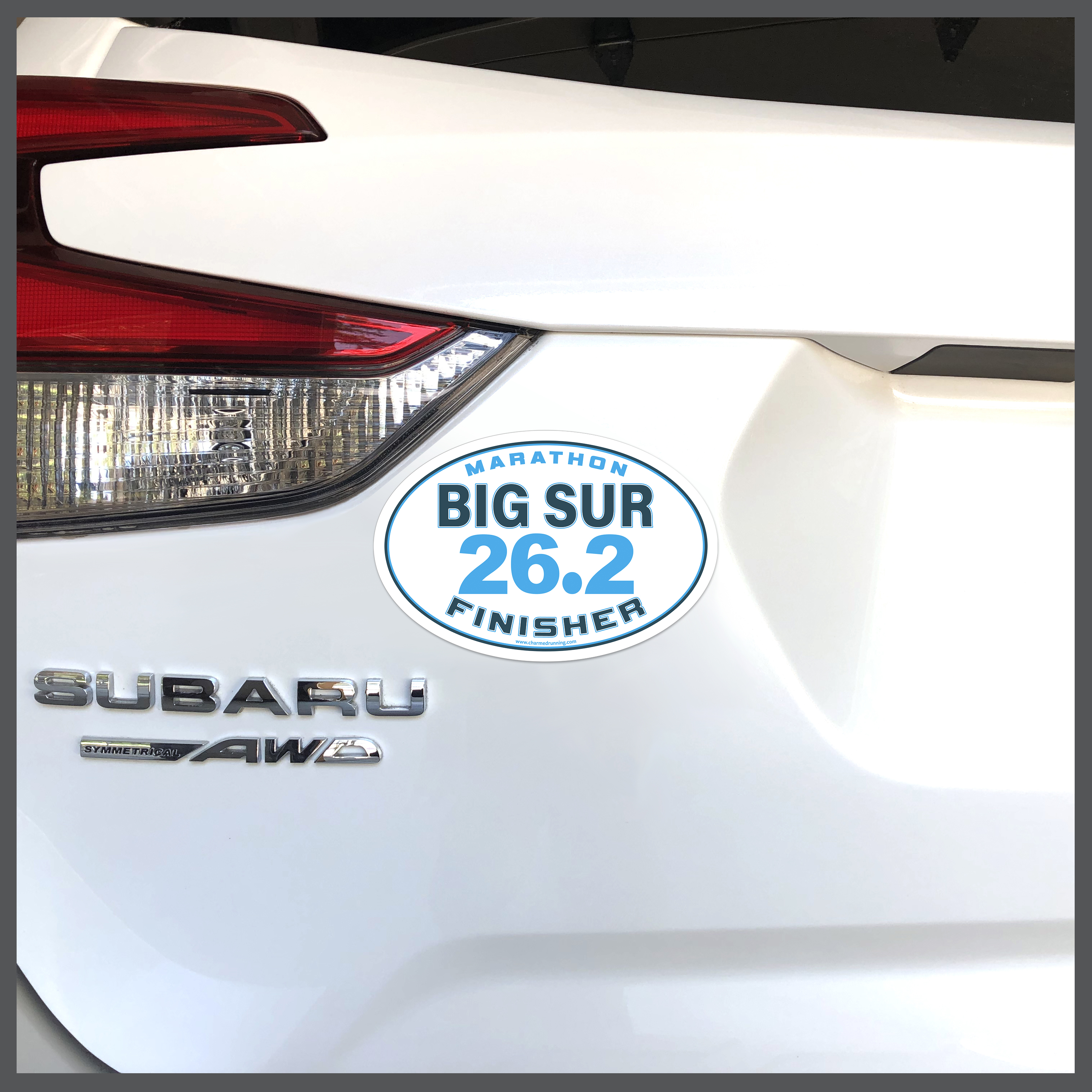 Big Sur Marathon 26.2 Finisher Car Magnet