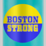 Boston Marathon 26.2 Boston Strong Water Bottle Sticker