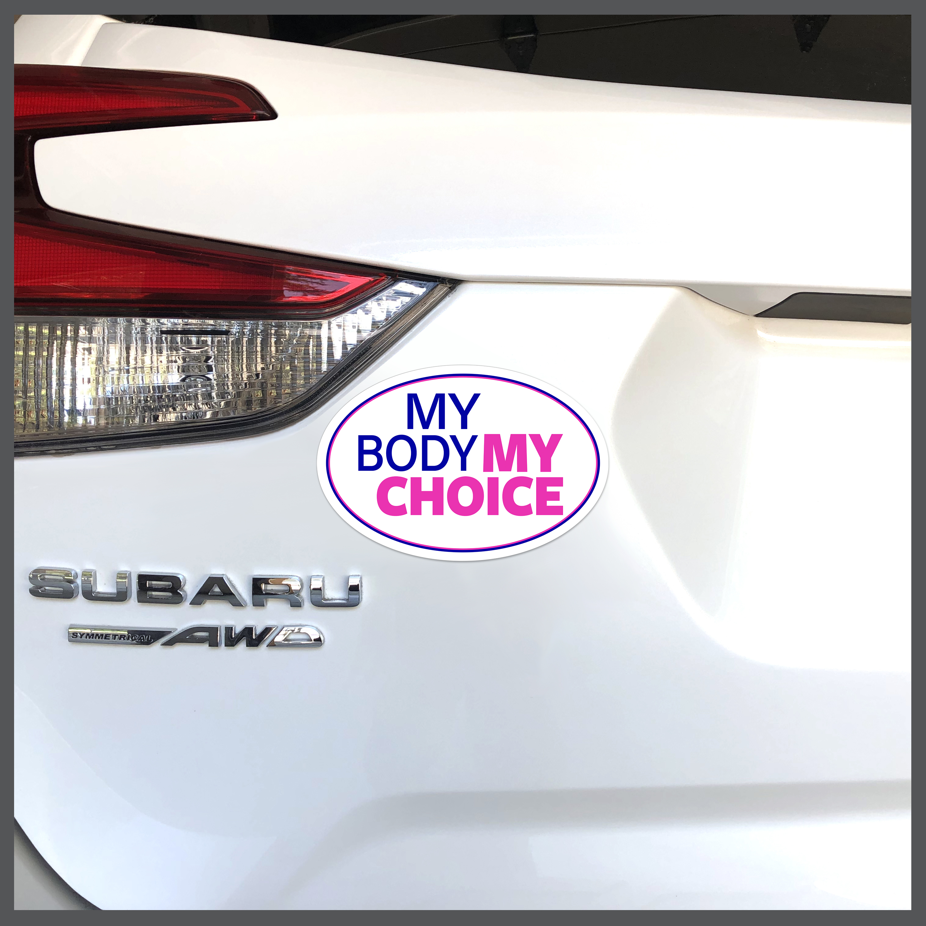 Causes - My Body My Choice Car Magnet